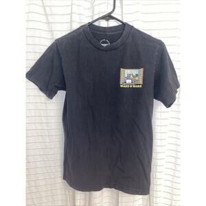 last call co t shirt Small Cotton Black Wake & Bake graphic tee men women casual